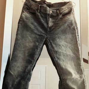 Stonewash midrise jeans